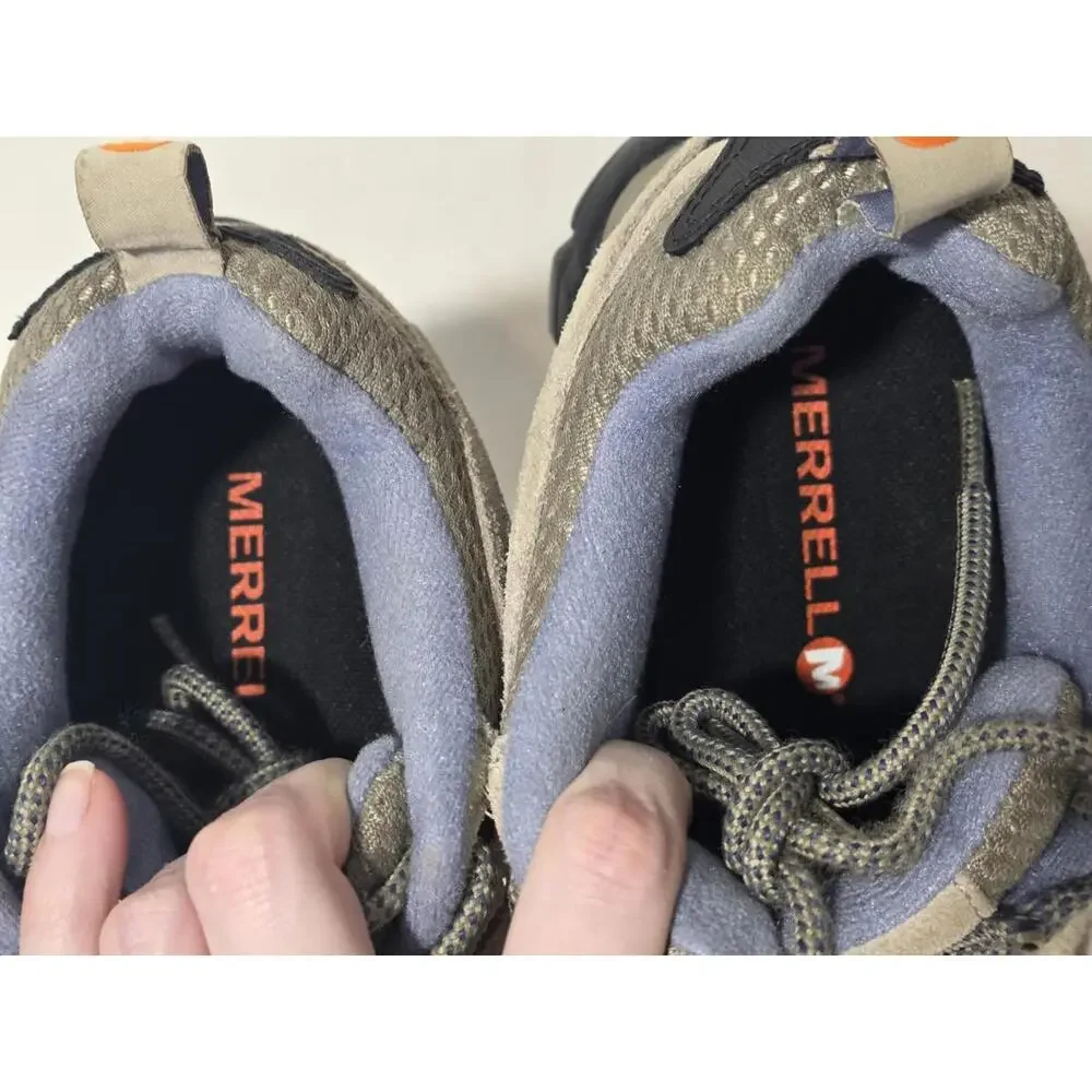 Merrell Moab ventilator shoes sneakers lace up suede hiking running sz 7.5